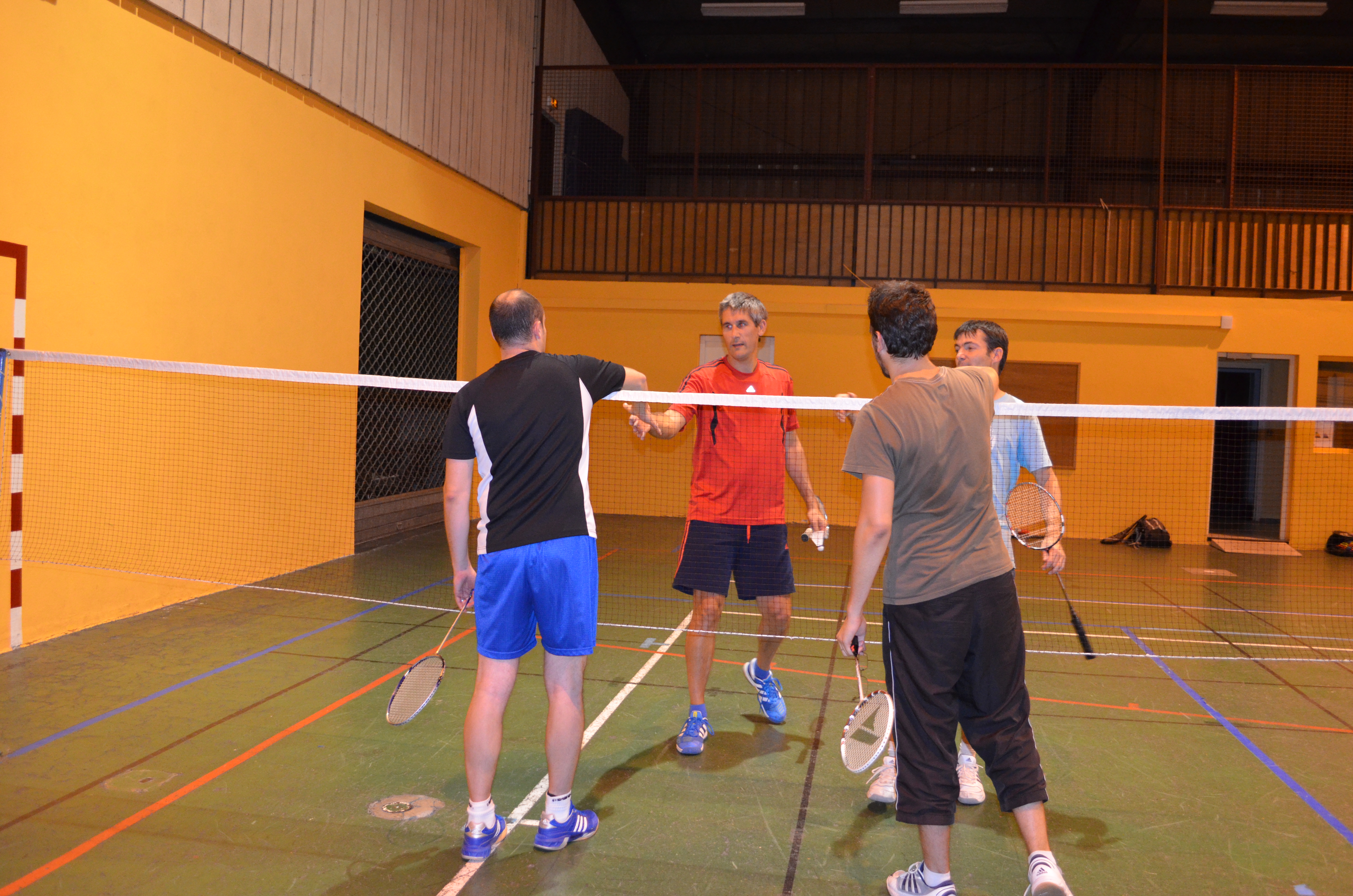 Match amical badminton