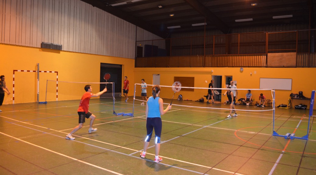 Entrainement badminton du mercredi