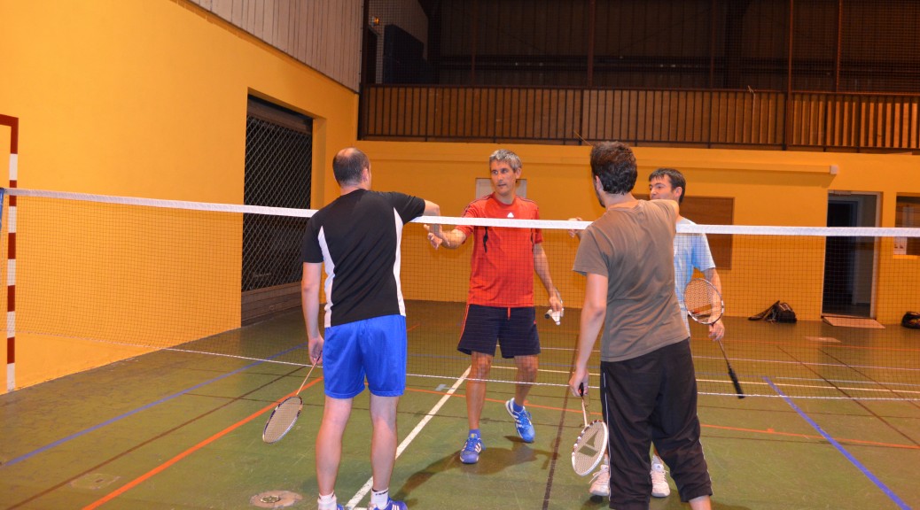 Match amical badminton